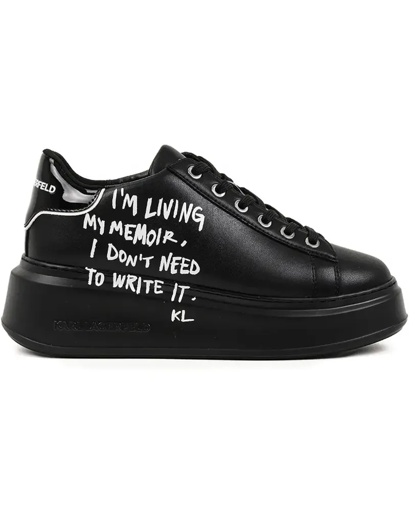 Karl Lagerfeld Anakapri Sneakers - Schwarz Schwarz
