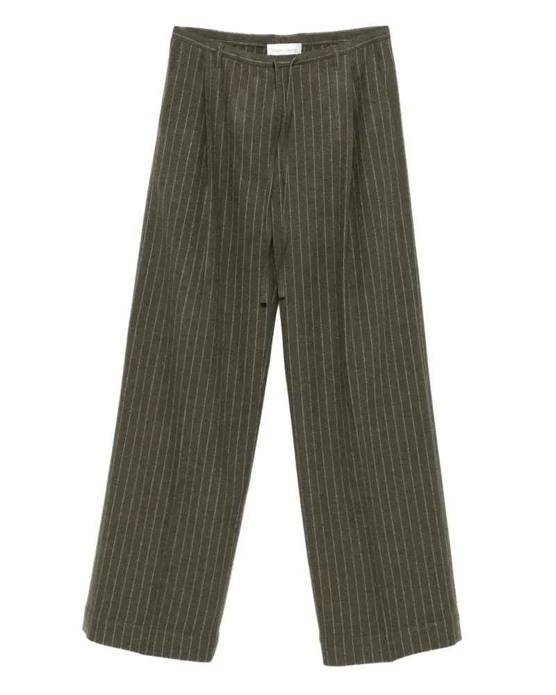 christian wijnants Pamir Hose mit Nadelstreifen - Grün Grün