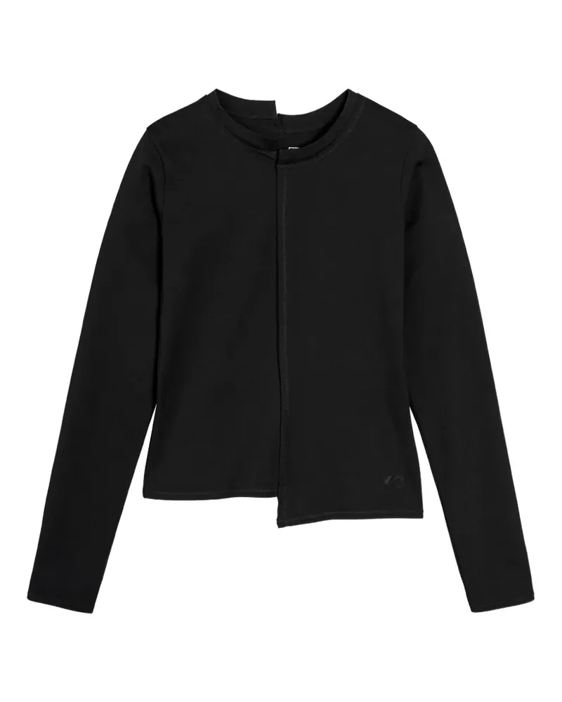 Y-3 Klassisches Langarmshirt - Schwarz Schwarz