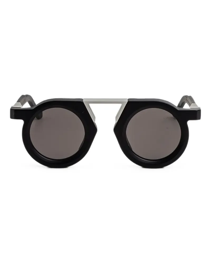 VAVA EYEWEAR Sonnenbrille mit geometrischem Gestell - Schwarz Schwarz