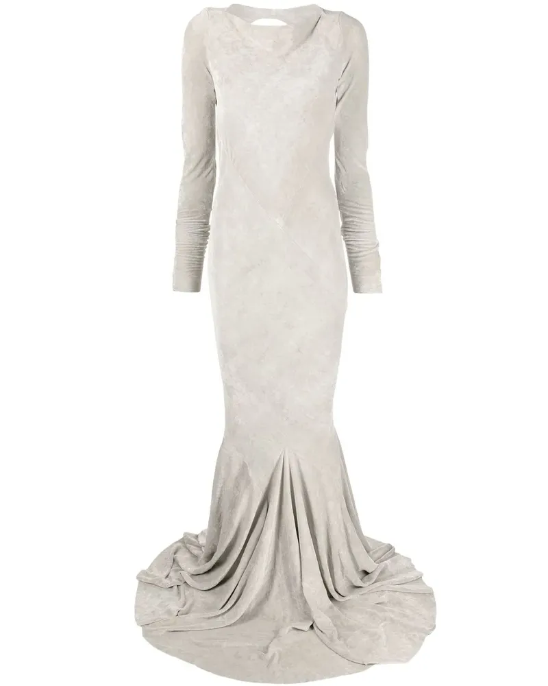 Rick Owens Glenda Abendkleid - Grau Grau