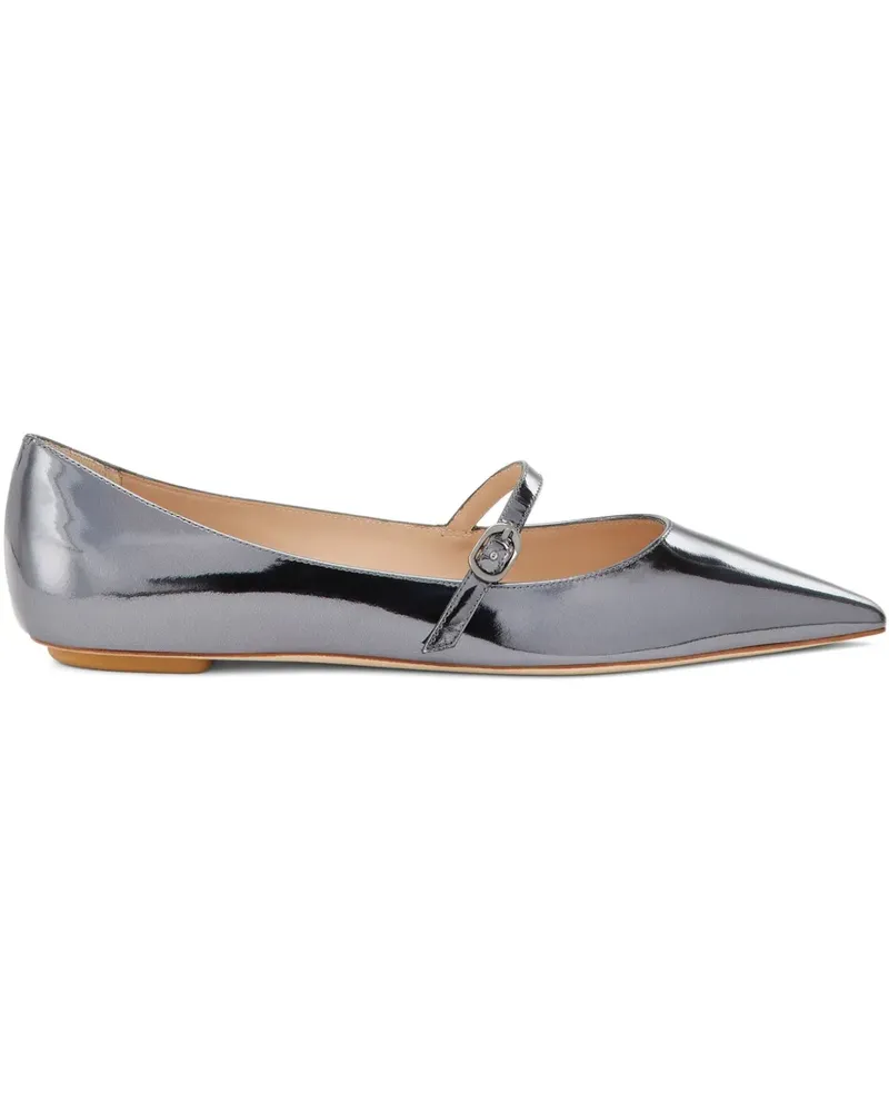 Stuart Weitzman Emily Ballerinas - Silber Silber