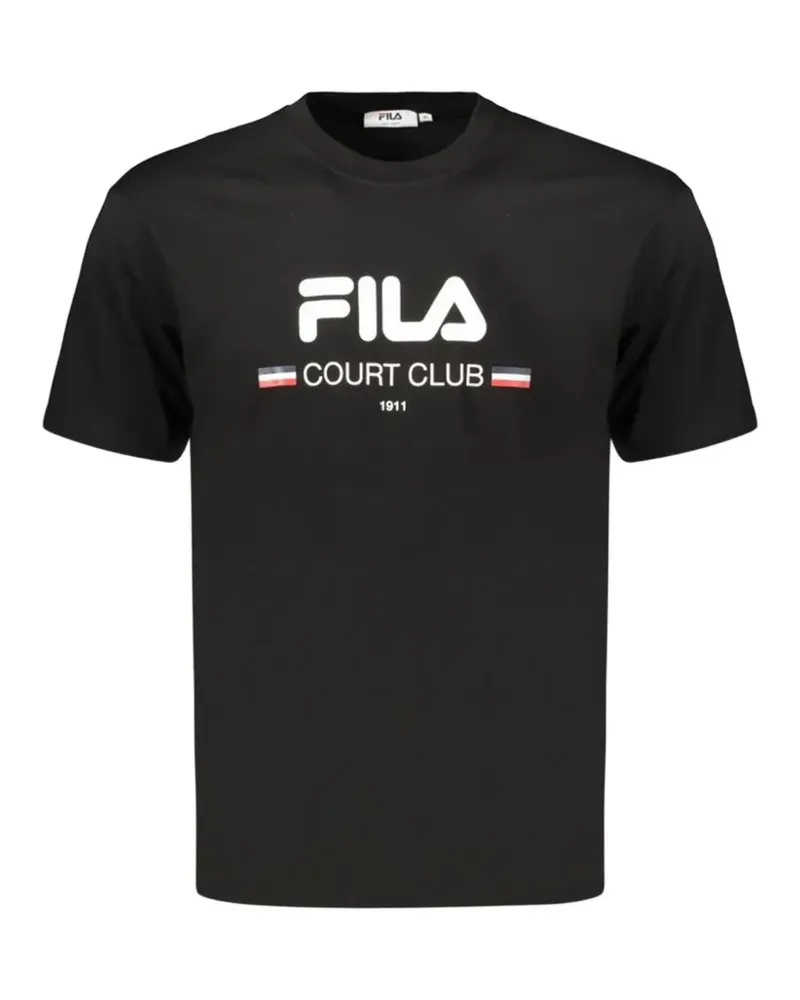 Fila Doccia T-Shirt - Schwarz Schwarz