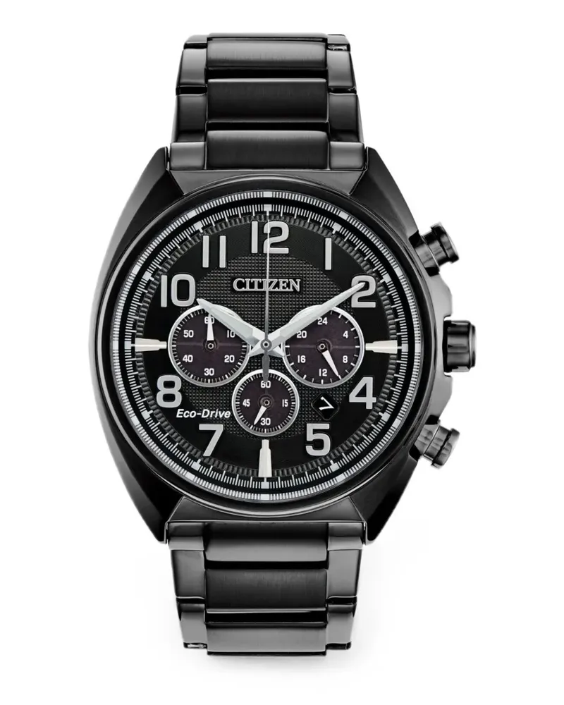 Citizens of humanity Eco-Drive 43mm watch - Schwarz Schwarz