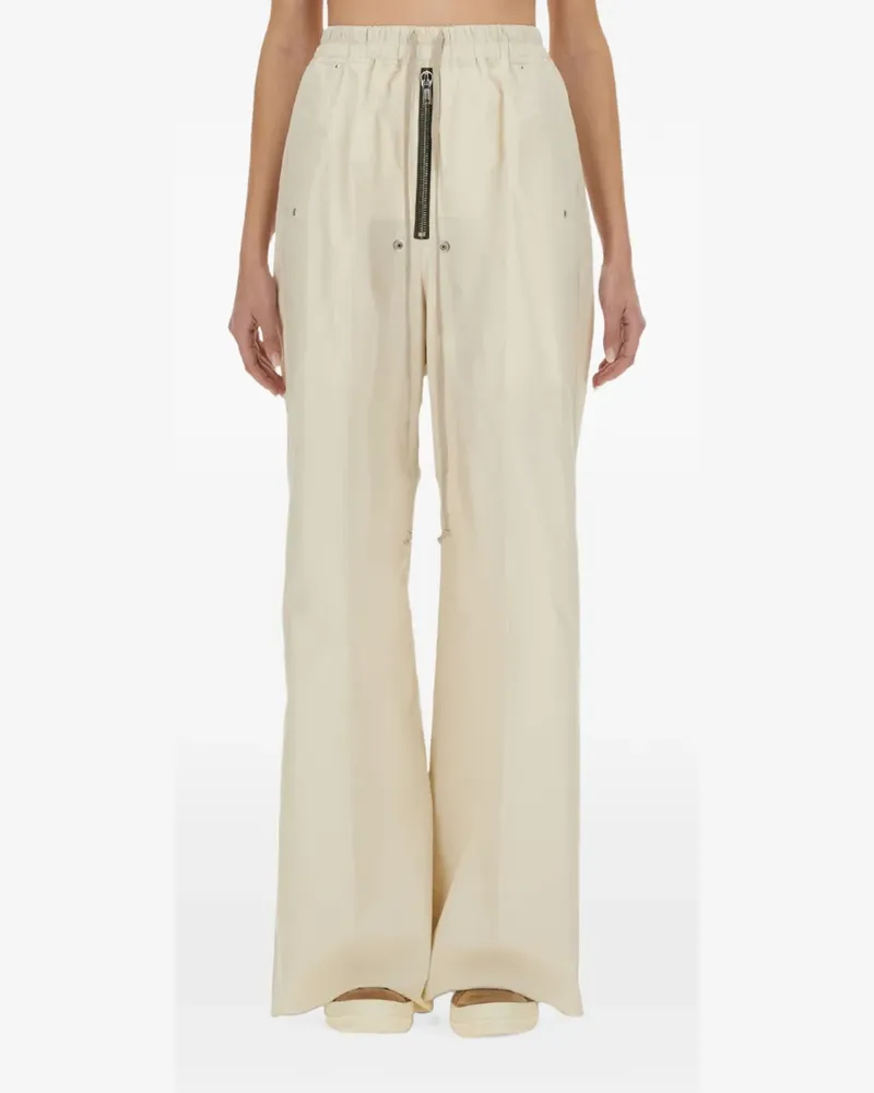 Rick Owens Hose mit Reißverschlussdetail und Kordelzug - Nude Nude