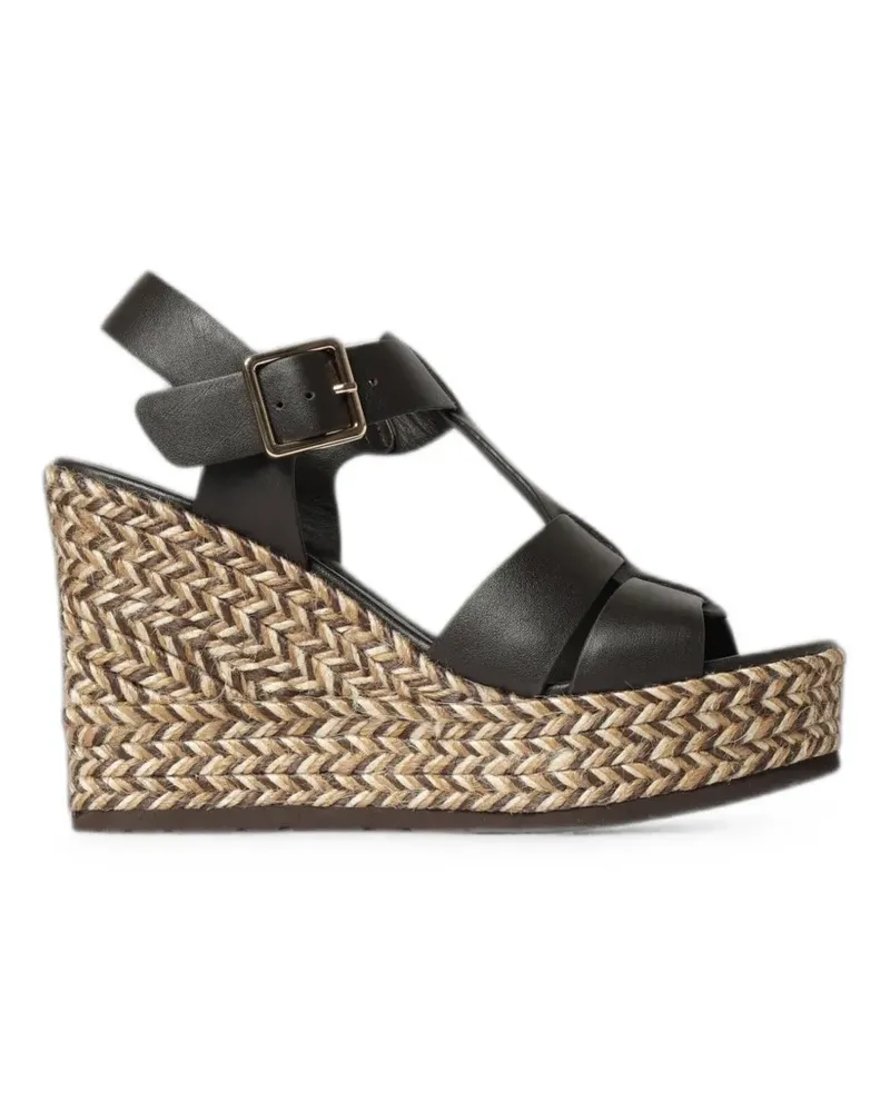 Paloma Barceló Olivia wedge sandals - Braun Braun