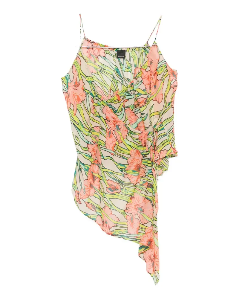 Pinko Asia printed top - Nude Nude