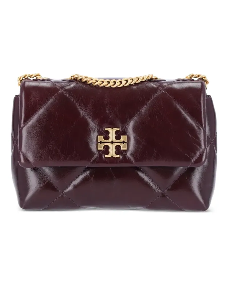 Tory Burch Kleine Kira Schultertasche mit Steppung - Rot Rot