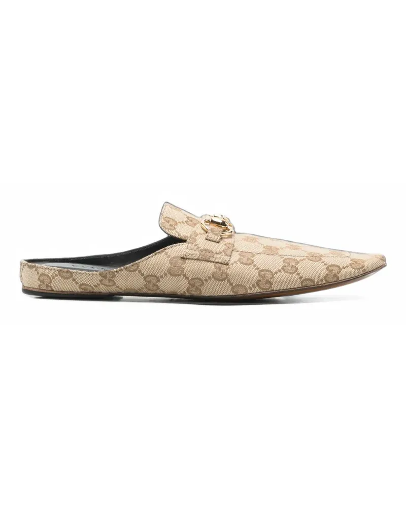 Gucci Ragazzo Mules - Nude Nude