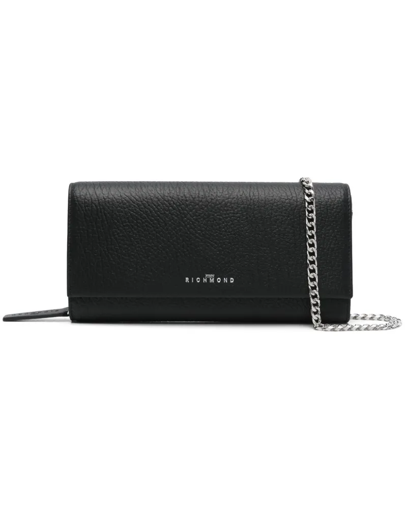 John Richmond Klassische Clutch - Schwarz Schwarz
