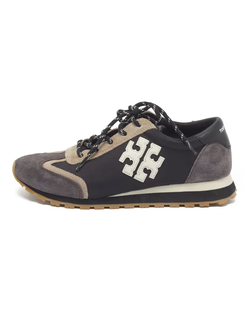 Tory Burch Sneakers mit Monogramm - Schwarz Schwarz