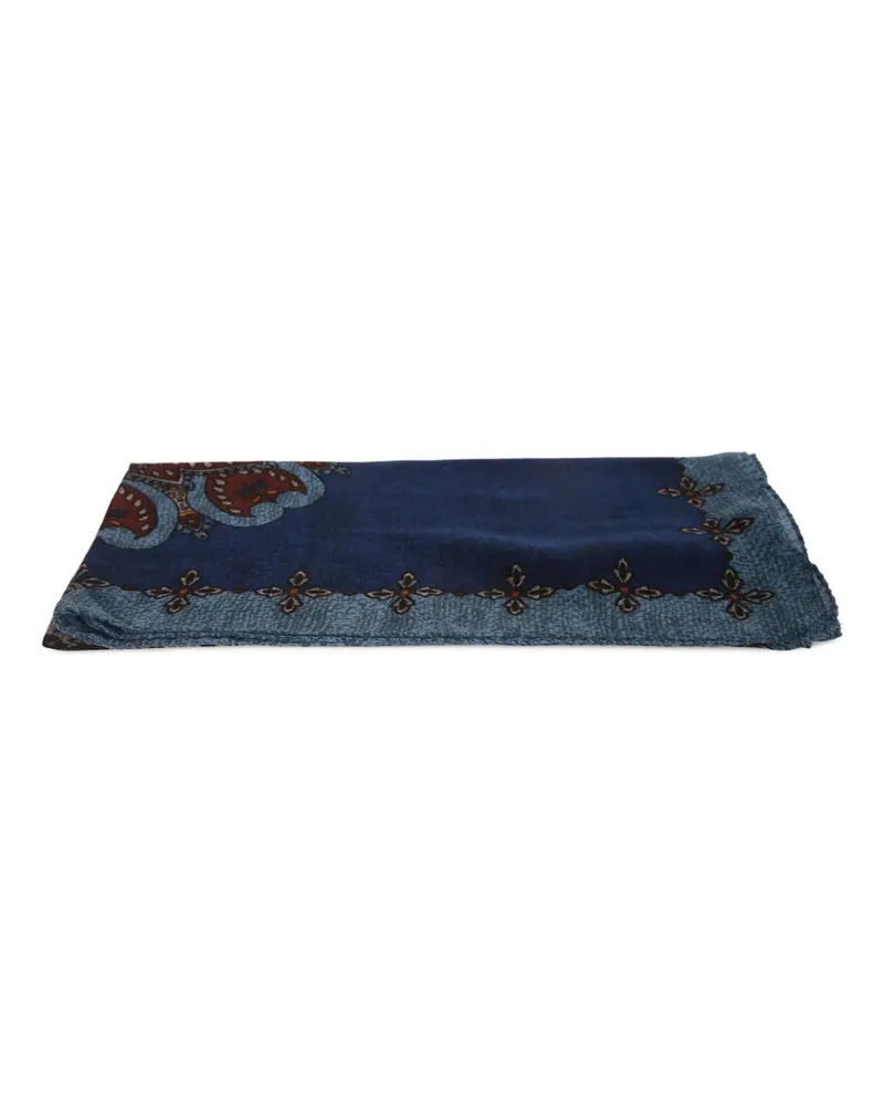 Dell'oglio Schal mit Paisley-Print - Mehrfarbig Mehrfarbig