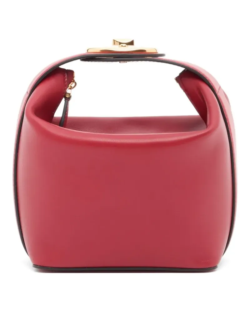 Valentino Garavani VLogo The Bold Edition mini handbag in nappa leather - Rot Rot