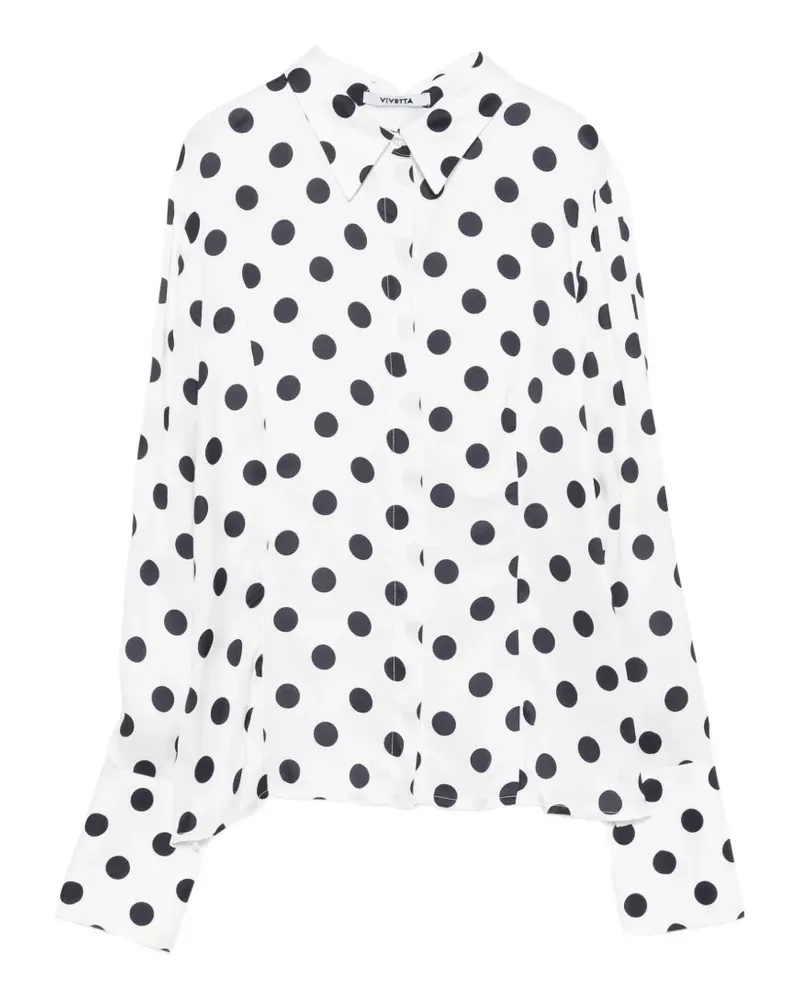 Vivetta polka dot shirt - Weiß Weiß