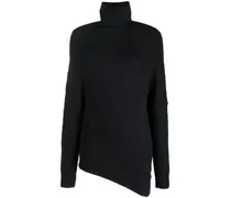 Fuzzy Boucle Pullover - Schwarz
