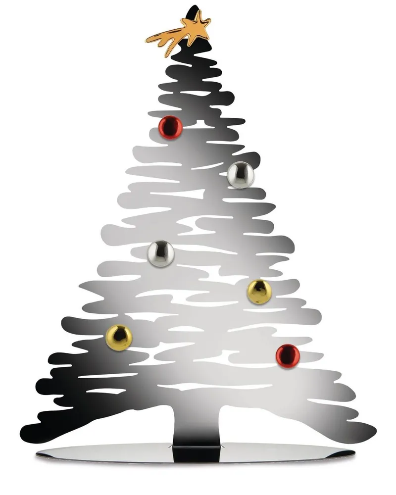 Alessi Christmas Bark Weihnachtsbaum - Silber Silber