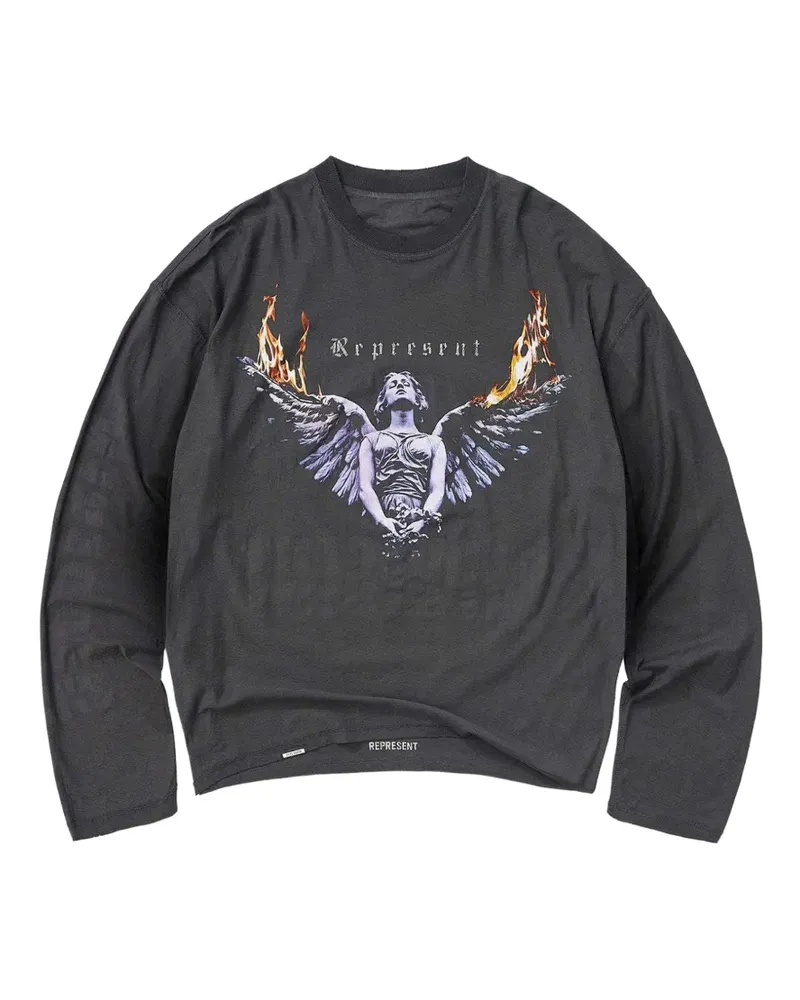 REPRESENT Living Legacy Tour Langarmshirt - Grau Grau
