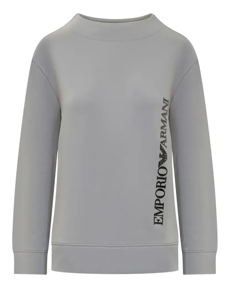 Emporio Armani Sweatshirt mit Logo - Grau Grau