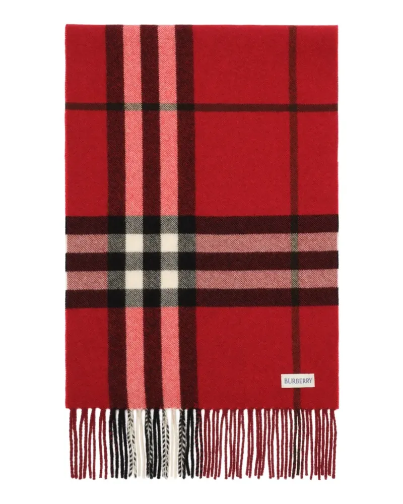 Burberry Kaschmirschal mit Farbverlauf - Rot Rot