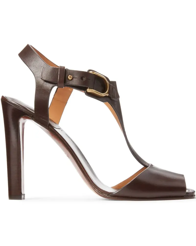 Ralph Lauren Emilie Sandalen 100mm - Braun Braun