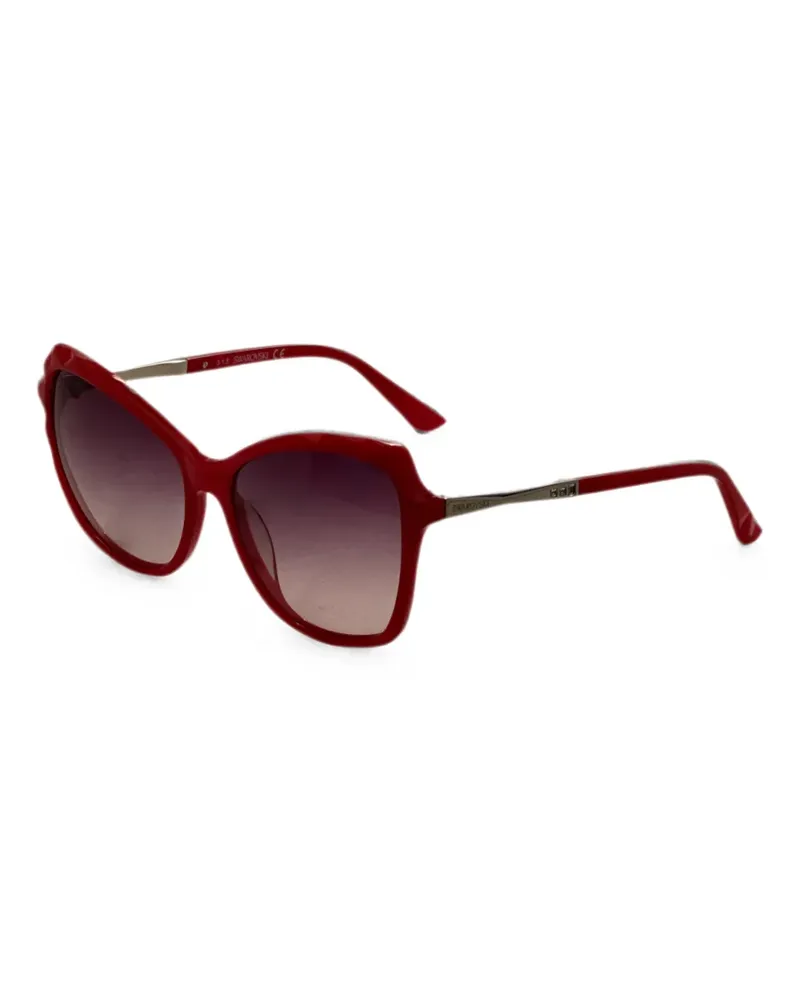 Swarovski Sonnenbrille mit Kristallen - Rot Rot