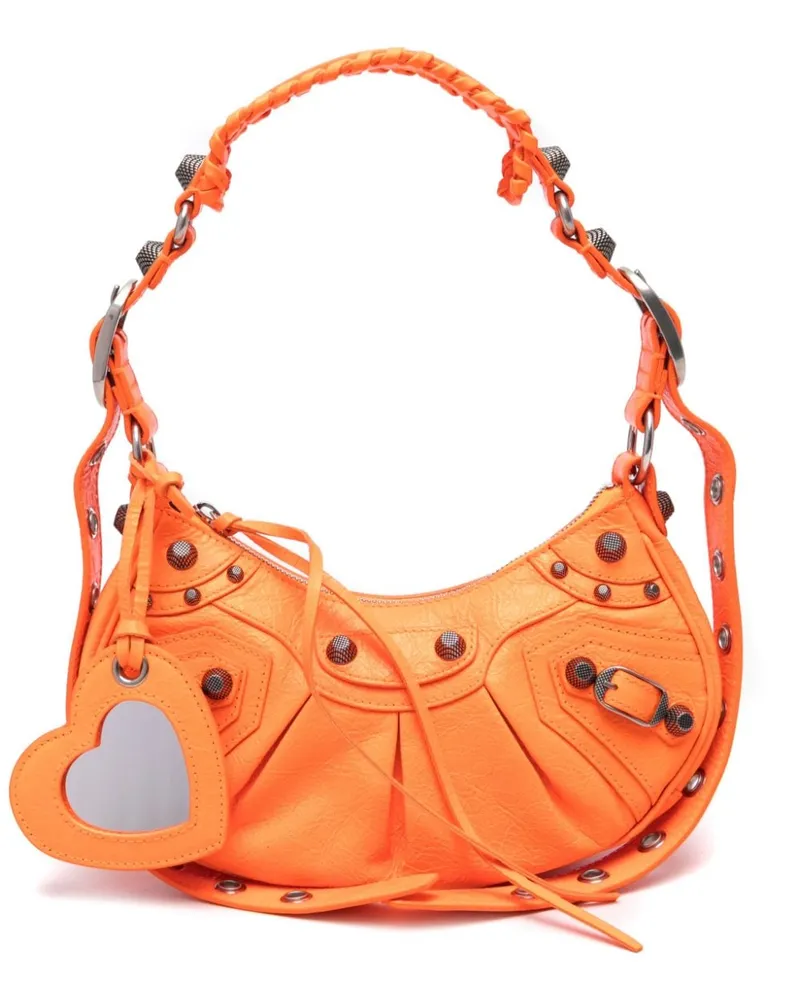Balenciaga Le Cagole XS Schultertasche - Orange Orange