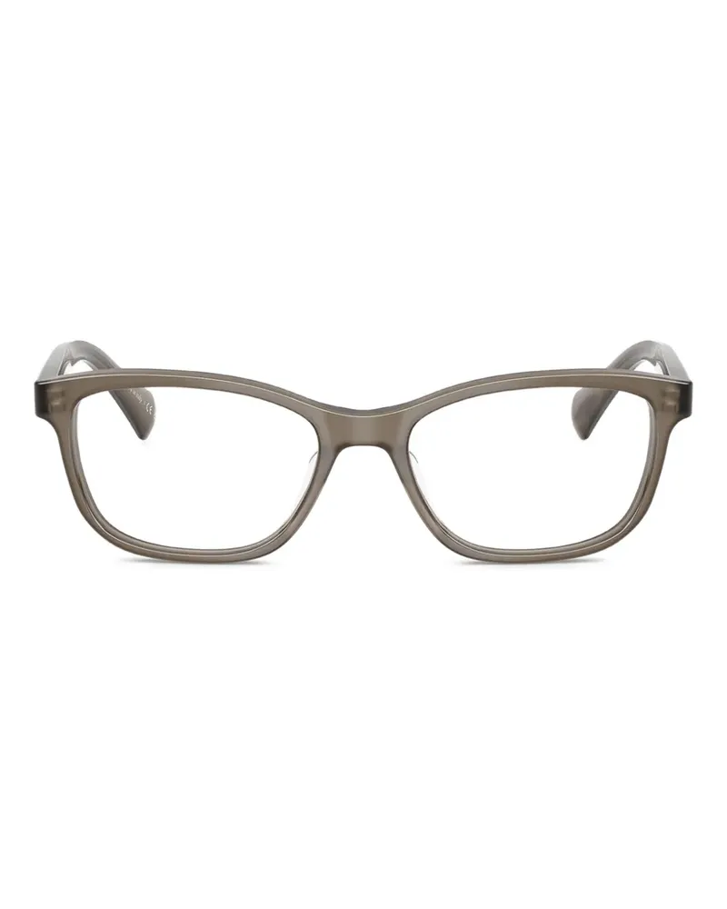 Oliver Peoples Follies Brille mit eckigem Gestell - Braun Braun