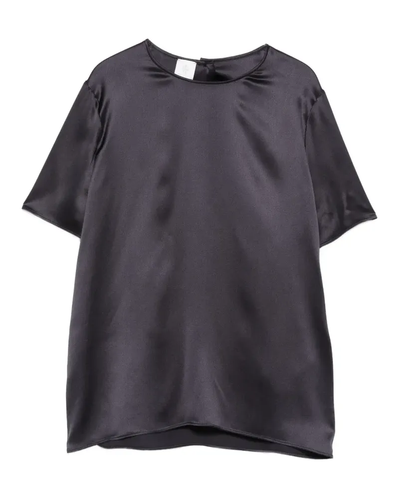 Eleventy Kurzärmelige Bluse - Blau Blau