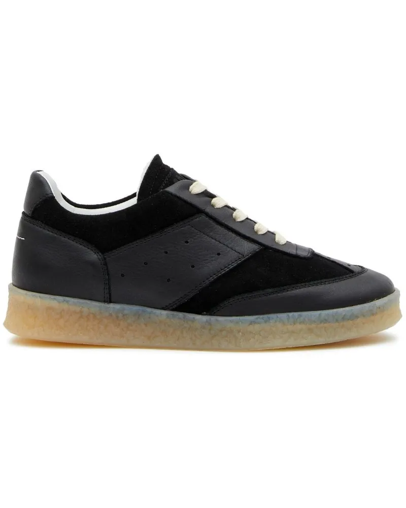 Maison Margiela Sneakers mit Einsätzen - Schwarz Schwarz