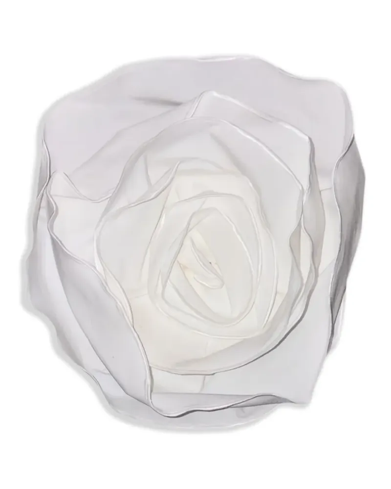 DOUUOD Brosche im Blumendesign - Weiß Weiß