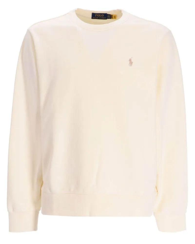 Ralph Lauren Sweatshirt mit Logo-Stickerei - Weiß Weiß