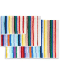 Missoni Home Handtücher mit Zickzackmuster Blau