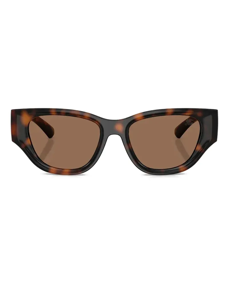 Burberry Sonnenbrille mit Logo - Braun Braun