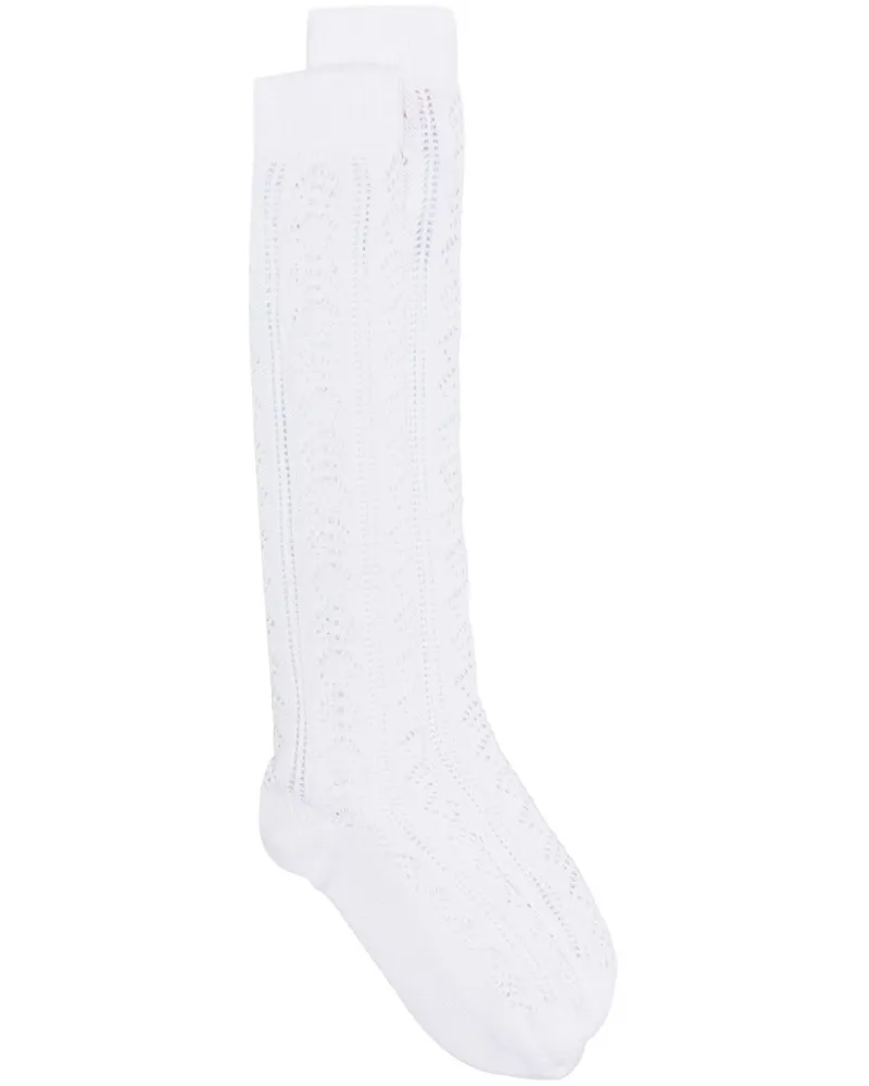 Valentino Garavani Socken aus Baumwolle - Weiß Weiß