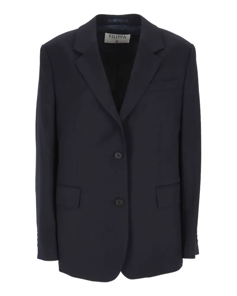 Filippa K buttoned pocket jacket - Blau Blau