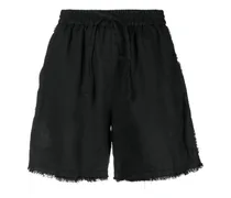 P.A.R.O H. Ausgefranste Shorts