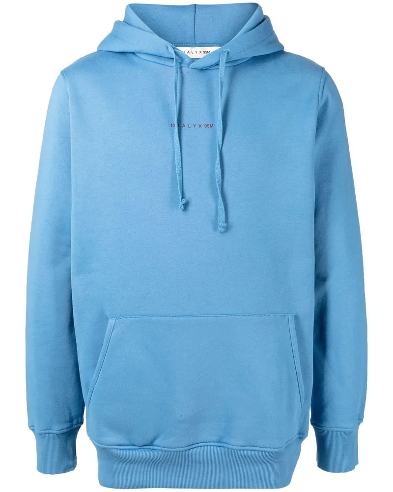 1017 ALYX 9SM Hoodie mit Kordelzug Blau