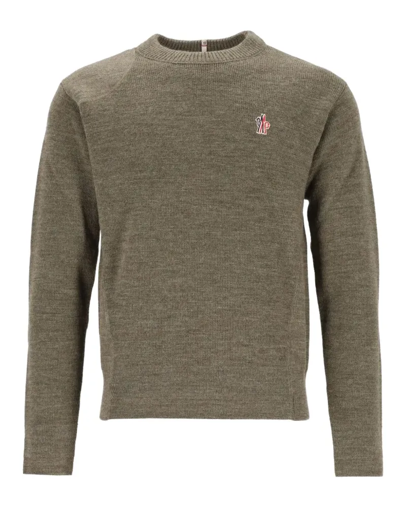 Moncler Klassischer Pullover - Grün Grün