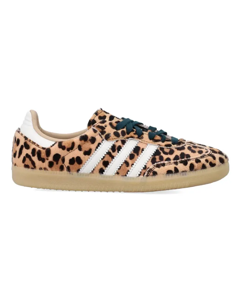 adidas Samba OG Sneakers mit Leoparden-Print - Nude Nude