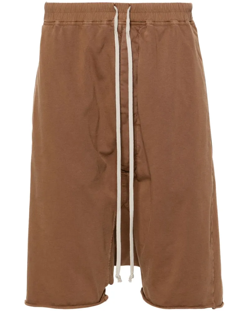 DRKSHDW by Rick Owens Pods Baggy-Shorts mit Kordelzug Braun