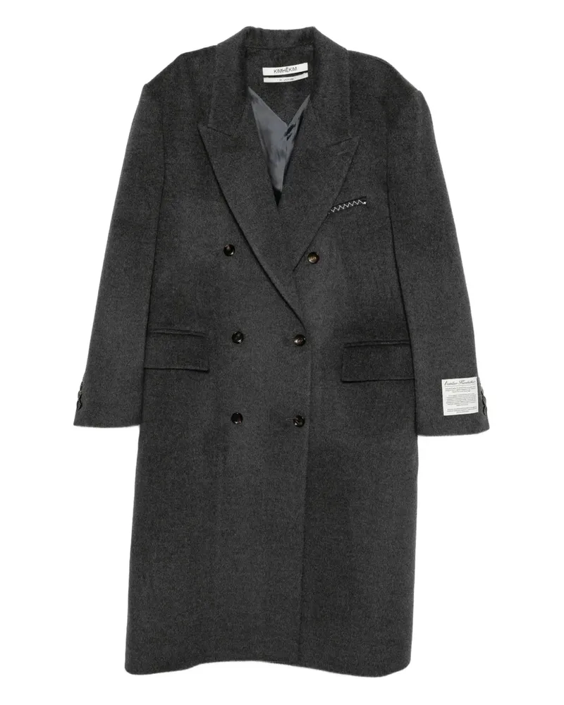 KIMHEKIM double-breasted wool-blend coat - Grau Grau