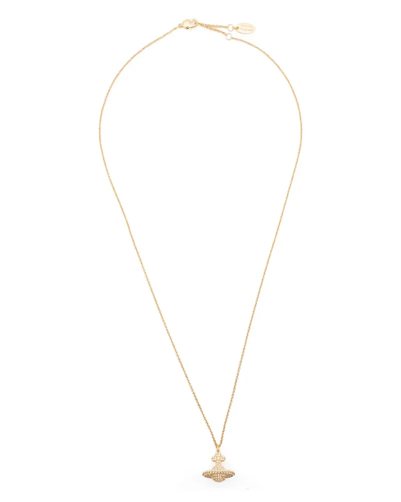 Vivienne Westwood Halskette mit Orb-Anhänger - Gold Gold
