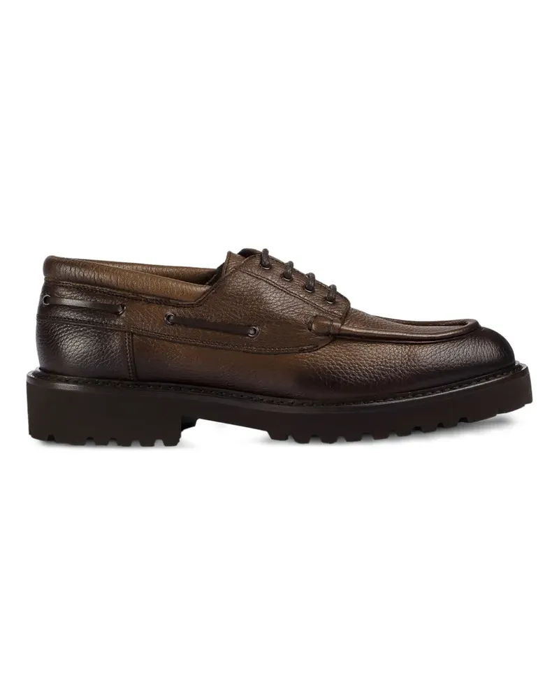 Doucal´s Segelschuhe aus Hirschleder - Braun Braun