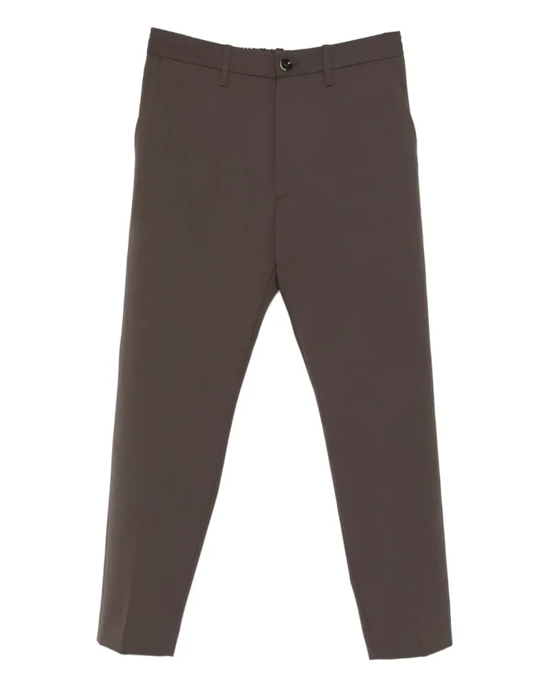 nine:inthe:morning Geknöpfte Yoga Hose - Braun Braun