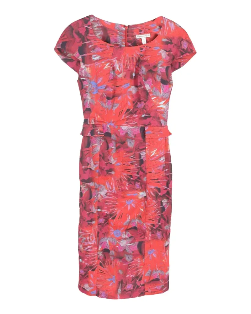 Erdem floral-print dress - Rot Rot
