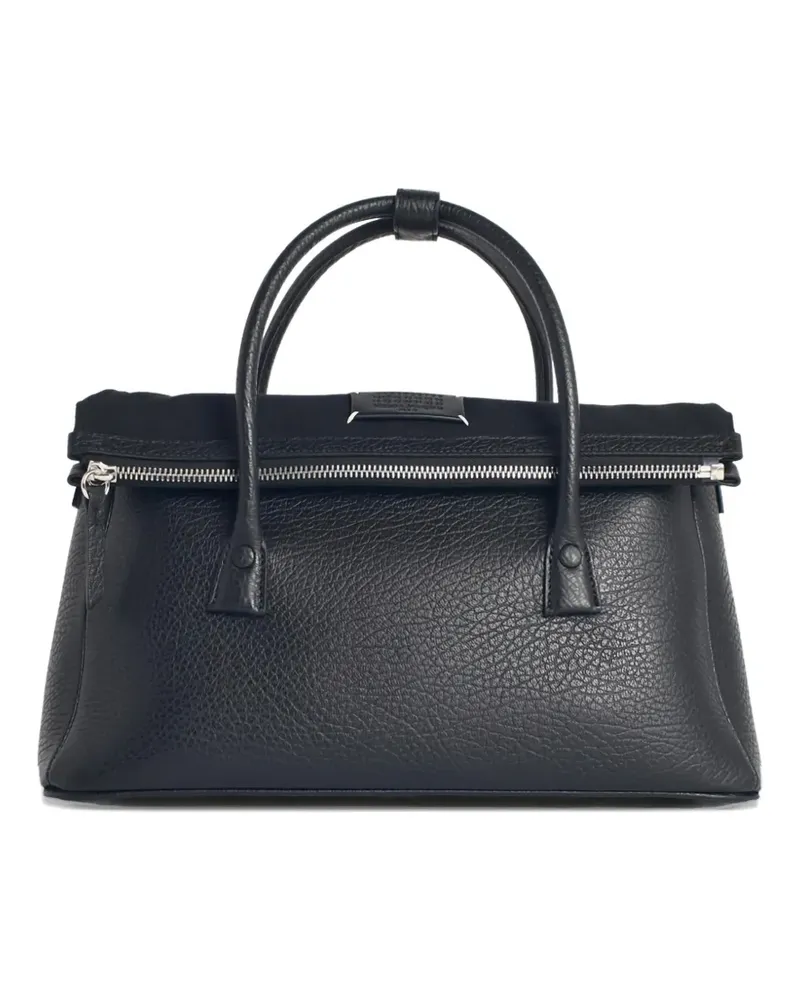 Maison Margiela 5AC East West grain-leather tote bag - Schwarz Schwarz