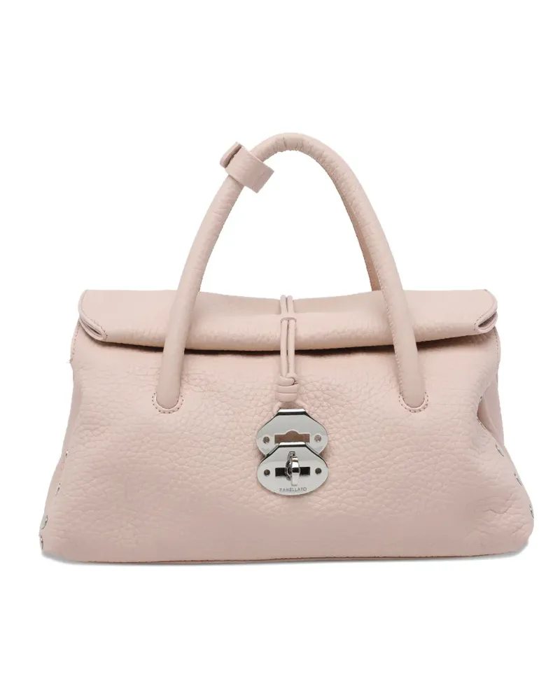 Zanellato Dotta leather tote bag - Rosa Rosa