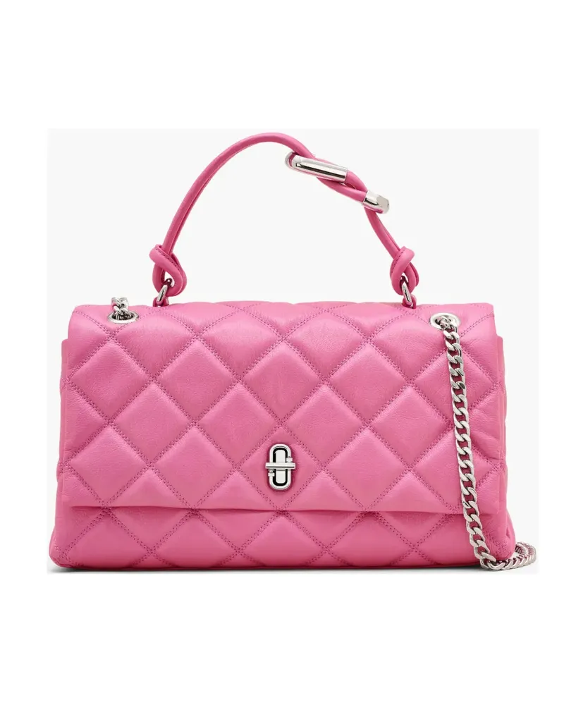 Marc Jacobs The Quilted Dual Convertible Schultertasche - Rosa Rosa