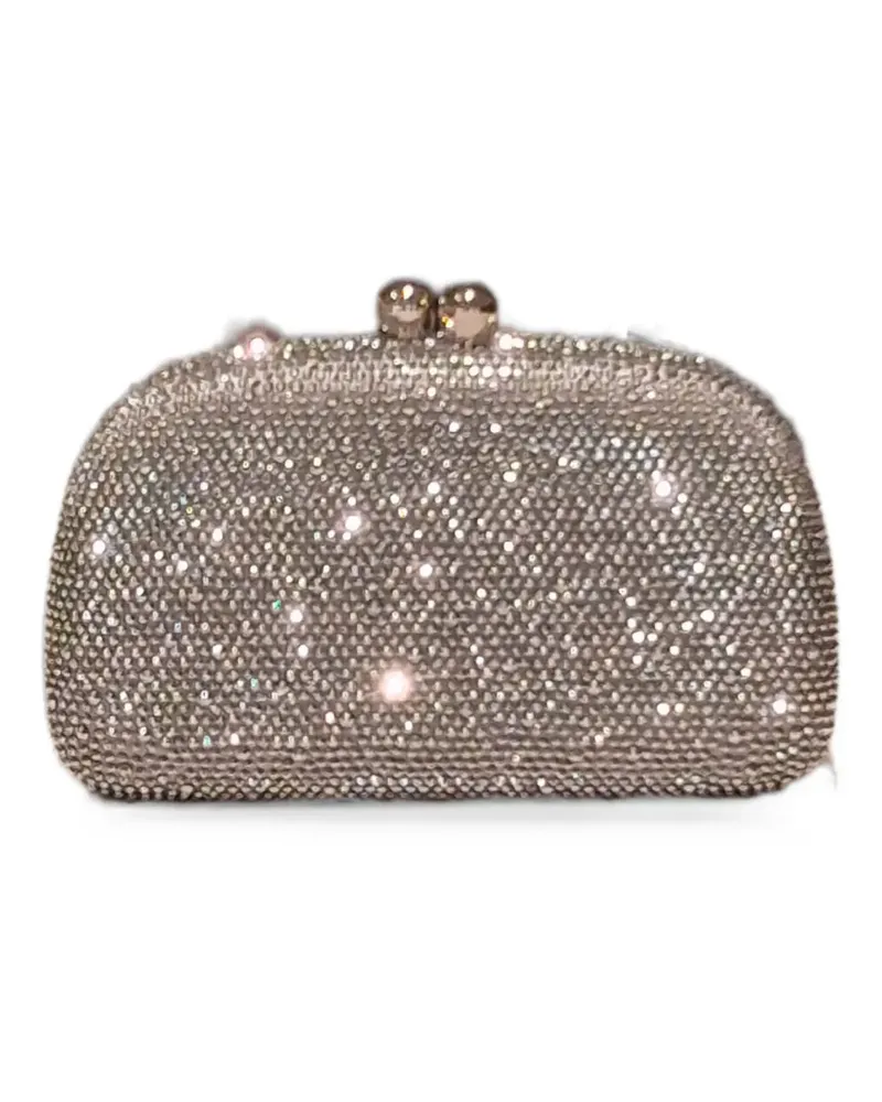 Serpui Mia crystal-embellished cross body bag - Silber Silber
