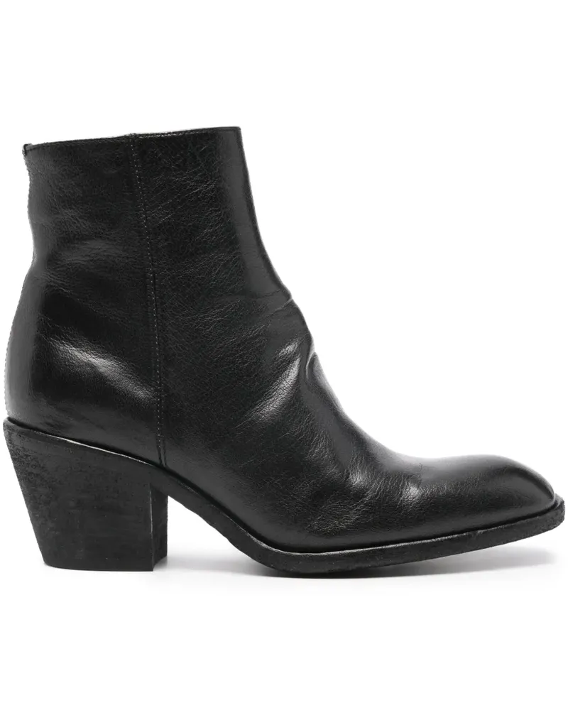 Officine Creative Italia Sydne 008 Stiefeletten - Schwarz Schwarz